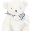 Doudou et Compagnie Paris Doudou Plyšový medvedík biely 25 cm