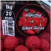 BLACK CARP - Boilies Activ 24 mm 1 kg Sladká jahoda