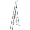 Hliníkový rebrík 3x12 Hardmaister (dosah 8,1 m)