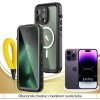 Odolné Vodotesné púzdro Luxria Resistant pre Apple iPhone - Čierne (certifikované) iPhone: 14 Pro