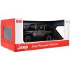 TEDDIES Auto RC Jeep Wrangler Rubicon černý plast 29cm 2,4GHz na dálk. ovl. na baterie