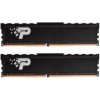 PATRIOT Patriot/DDR4/32GB/2666MHz/CL19/2x16GB/Black PSP432G2666KH1