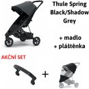 Thule Spring Black / Shadow Grey 2021 + madlo + pláštenka