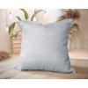 Áčko a.s. Ružomberok Dekoračný vankúš VELVET MILÁČIK Svetlo sivá