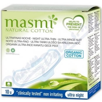 Masmi Ultra Day ultratenké vložky z organickej bavlny 10 ks