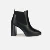 Black women's ankle boots Geox Teulada - Women's čierna 39 GEOX 8056206348035