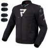 Motocyklová bunda Rebelhorn Vandal čierno-biela 6XL