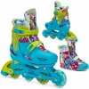 Kolieskové Korčule detské ATTABO Turbojet LED modré 34 - 37