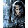 Zuty – Aragorn a bitka o Helmov žľab (Pán prsteňov), 40 × 50 cm, vypnuté plátno na rám 8596530238010