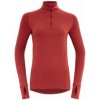 Devold Expedition Zip Neck Woman červená M