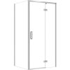 CERSANIT Sprchový kút obdĺžnikový LARGA pravý 100x80x195 cm chróm S601-310