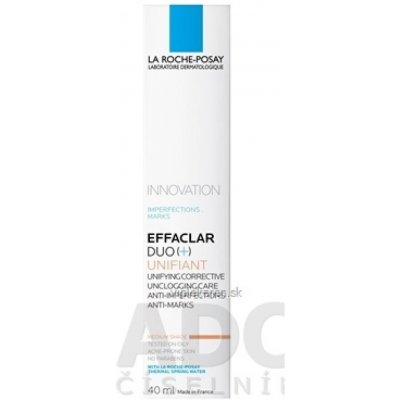 La Roche Posay Effaclar Duo+ tónovacia zjednocujúca korekčná starostlivosť proti nedokonalostiam pleti a stopám po akné odtieň Medium 40 ml