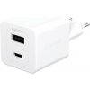 PanzerGlass Empower nabíječka Turbo GaN 35 W 1x USB-C + 1x USB-A, bílá EM94326 (EM94326)