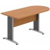 OFFICE PRO s.r.o. HOBIS prídavný stôl jednací oblúk - CP 1600 1, jelša