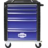 Dielenský vozík Industrial 712 x 943 x 466 mm 5 zásuviek modrý, bez náradia
