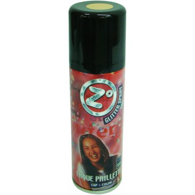 ZoCool Glitter Spray glitry na vlasy a tělo Gold 125 ml