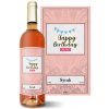 Sablio Happy Birthday to you Syrah ružové suché víno 12 % 0,75 l (holá fľaša)