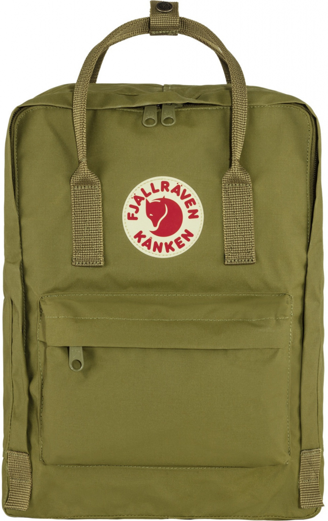 Fjällräven Kånken zelená biela 16 l