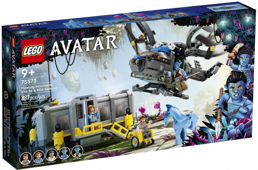 LEGO® Avatar 75573 Lietajúce hory: Stanica 26 a RDA Samson