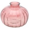 Chaks Mini sklenená váza - guľa svetloružová