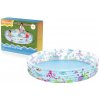 Lean Toys Nafukovací bazén Morský svet 183 x 33 cm - 51005 Bestway