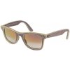 Ray-Ban RB2140 WAYFARER DEMIN Slnečné okuliare unisex 50x22x145 mm fialová gradál