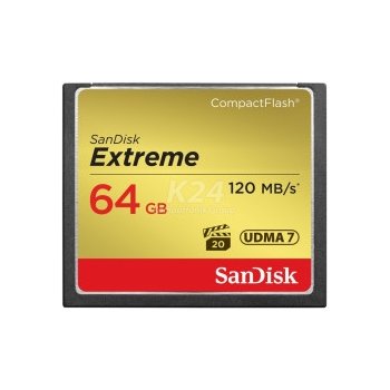 SanDisk CompactFlash Extreme 64GB UDMA7 SDCFXSB-064G-G46