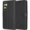 Techsuit Leather Folio – puzdro na Samsung Galaxy A35 5G – čierny