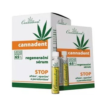 Cannaderm CANNADENT regeneračné sérum na afty a opary 5 ml