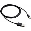 Canyon CNE-USBC1B USB-C / USB 2.0, 5V, 1A, priemer 3.5mm, PVC, 1m, černý