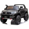 mamido Detské elektrické autíčko Toyota Hilux 4x4 lakované čierne