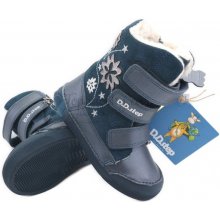 D.D.Step Detské zimné topánky W068 345M ROYAL BLUE
