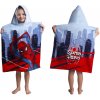 Jerry Fabrics Detské pončo Spiderman Super Hero