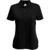 Fruit of the Loom Polokošile Lady-Fit 65/35 Polo, krátký rukáv, dámská COT-16321200201 S Černá