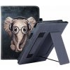 Fortress FT4019 Premium - púzdro so stojanom pre Amazon Kindle Paperwhite 5 (2021) - motív Elephant, magnet, AutoSleep (Obal Fortress FT4019 Premium na Amazon Kindle Paperwhite 5 (2021), magnet, vreck