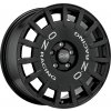 Oz Rally Racing GB 8x17 5x100 ET35 GLOSS BLACK SILVER LETTERING
