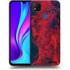 Picasee silikónový prehľadný obal pre Xiaomi Redmi 9C - Organic red