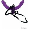 Fetish Fantasy Vibrating Double Delight Strap-On, pripínací obojstranný