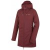 Husky Dámsky hardshellový plnený kabát Naveli L dark bordo Veľkosť: M dámsky kabát