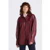 KOŠEĽA GANT RELAXED FAUX LEATHER OVERSHIRT PLUMPED RED