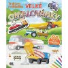 Velké omalovánky Traktory a náklaďáky -