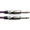 Stagg SGC6DL CPP, kabel JACK/JACK, 6 m, fialový