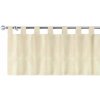 Dekoria Krátky záves na pútkach, béžová tkanina s vytkaným ornamentom , 130 x 40 cm, Damasco, 613-01