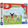 TREFL 93165 Magnetické puzzle - Bingov zábavný svet