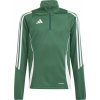 Pánska mikina adidas, TIRO24 TRAINING TOP Zelená,Biela 116