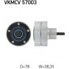 SKF Vratná/vodiaca kladka rebrovaného klinového remeňa VKMCV57003
