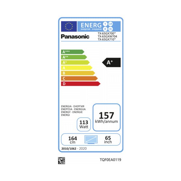 televízor Panasonic TX-65GXW704