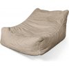 Sablio Sedací vak Lounge SOFTY Sand 80 x 95 x 50 cm