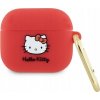 Sourcing Hello Kitty HKA33DKHSF Airpods 3 kryt fuchsiový/fuschia silikonový 3D Kitty Head