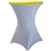 TENTino Elastická čiapka STANDARD na dosku bistro stola 60 cm VIAC FARIEB Farba obrusu: SVIETIVO ŽLTÁ / YELLOW